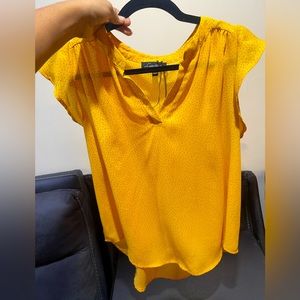 Yellow blouse